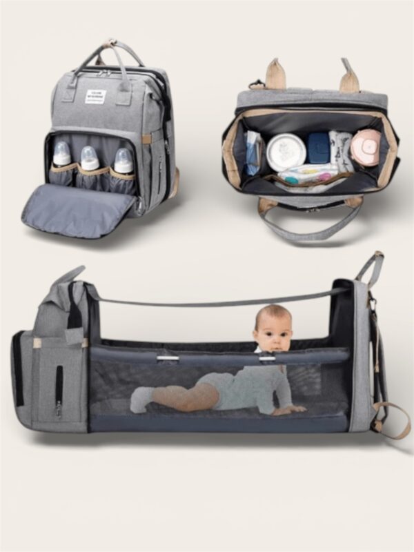 prenosni krevetic za bebe u rancu, najbolje za putovanja, bez ovoga se ne ide na putovanje, ranac sa kroveetom za bebe, priprema za putovanje sa detetom